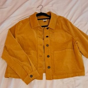 Cabi X-Large Mustard Yellow Citizen Jacket